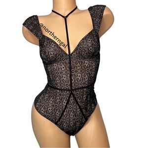 Victoria’s Secret Sexy Wildflower Lace Bodysuit